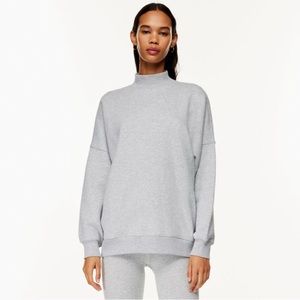 TNA Cozy Fleece Mega Mock Sweatshirt